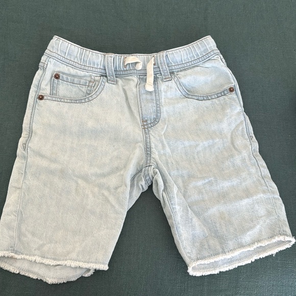 Light blue denim boy shorts - Picture 1 of 4